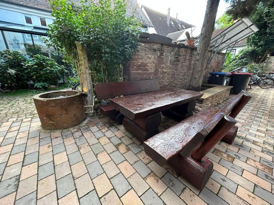 Exklusives Haus, Ruhig Gelegen Im Innenhof, Zentral, Lichtdurchflutet, 카를스루에 외부 사진